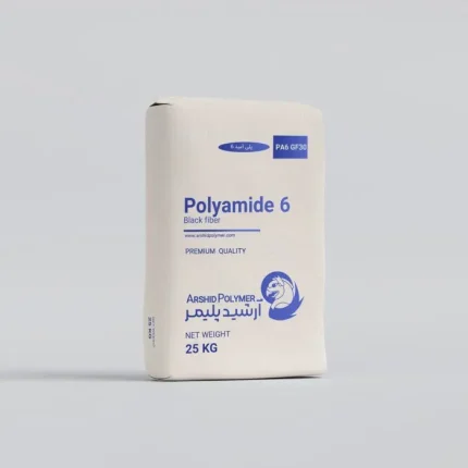 پلی آمید ۶ الیاف‌ دار مشکی